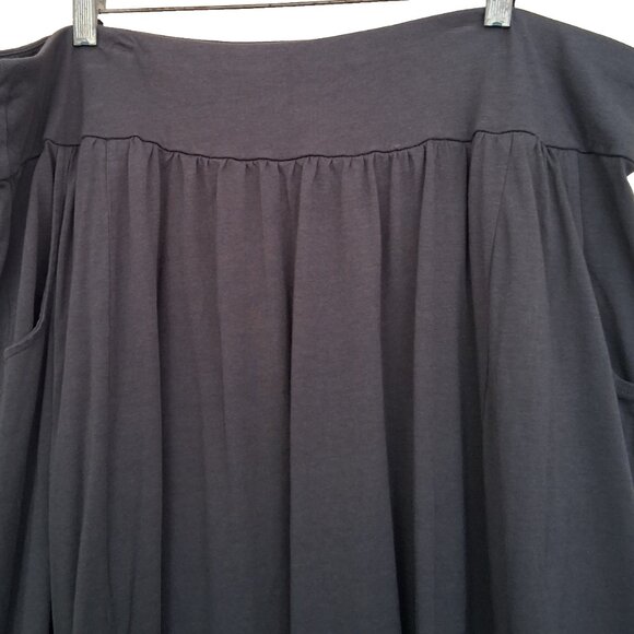 Pure Jill Women Skirt Plus Size 2X Pockets Lagenlook Flowy Career Office Comfy - Picture 3 of 7